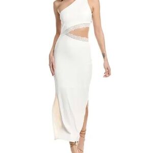 Genevieve Lace Maxi Dress by Beach Riot sz Small